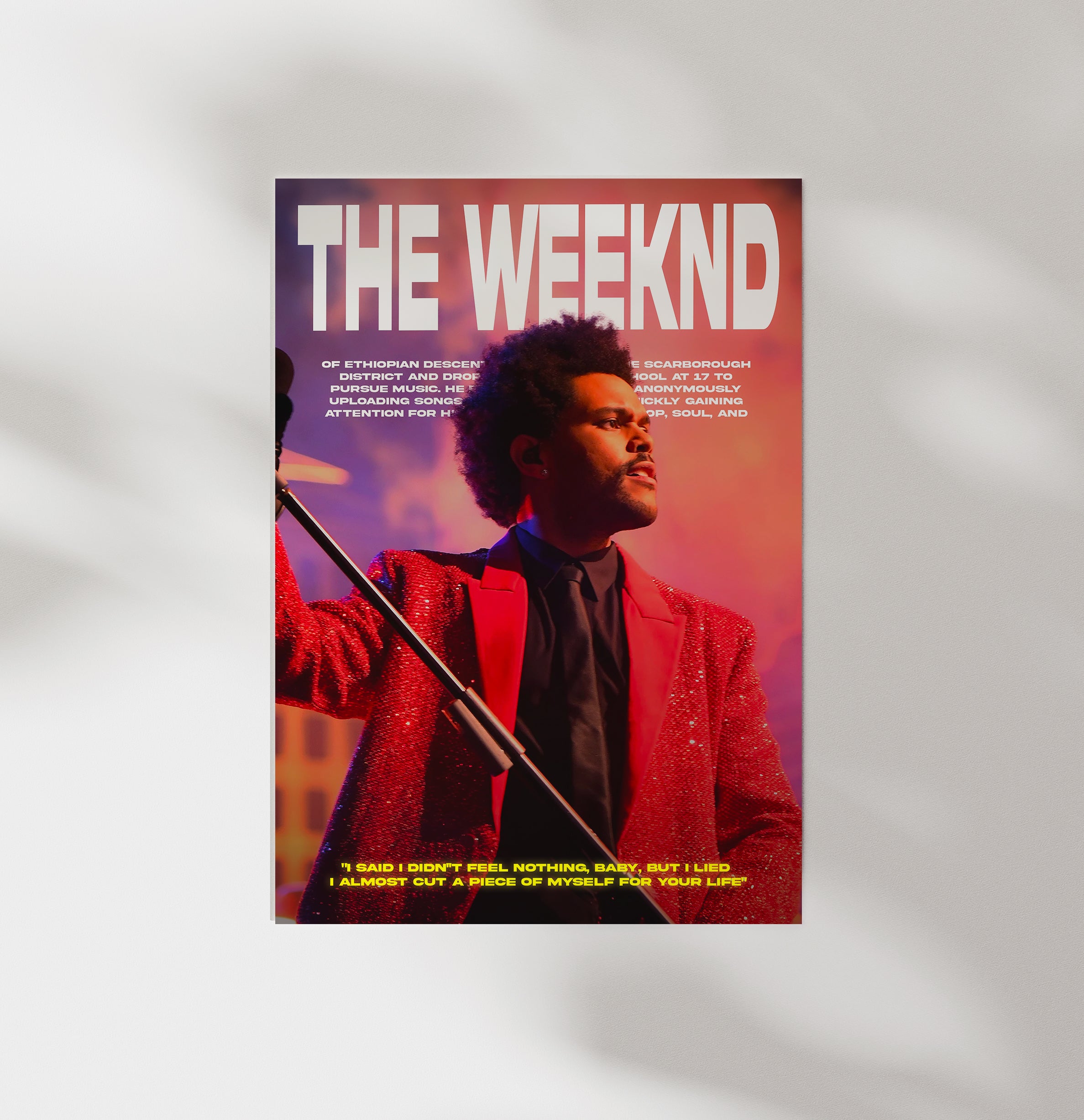 Poster The Weeknd
